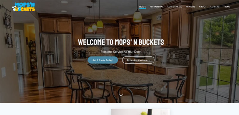 You are currently viewing Mop’s N Buckets Web Design