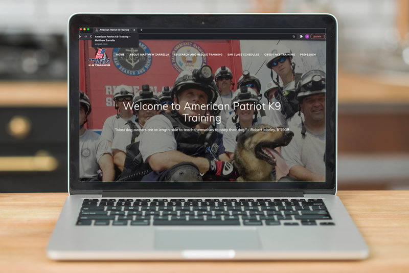 You are currently viewing American Patriot K-9 Training Web Redesign